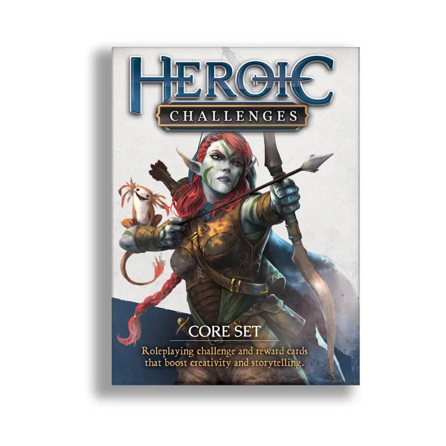 

Бокс-сет Heroic Challenges - Core Set, Role Playing Games (Lore Smyth)