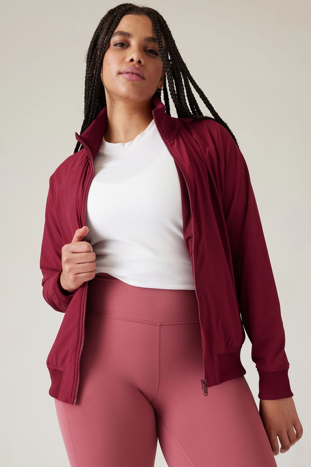 

Бруклинский бомбер Athleta, коричневый