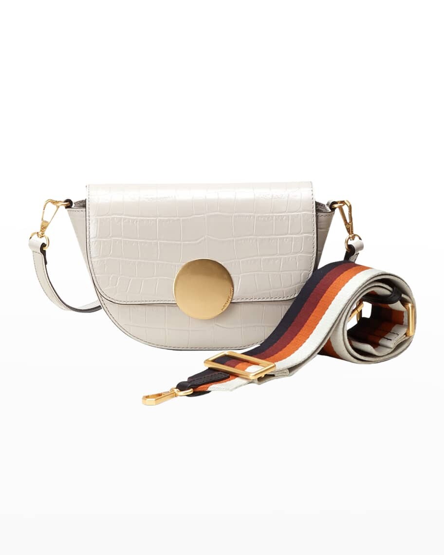 

Сумка через плечо Lottie Saddle Moc-Croc Oryany