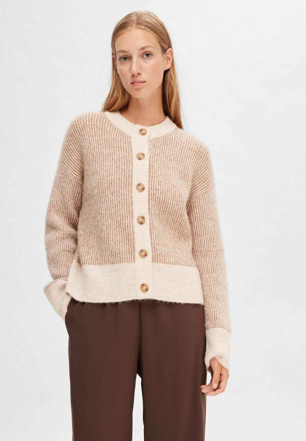 

Кардиган Selected Femme, цвет birch