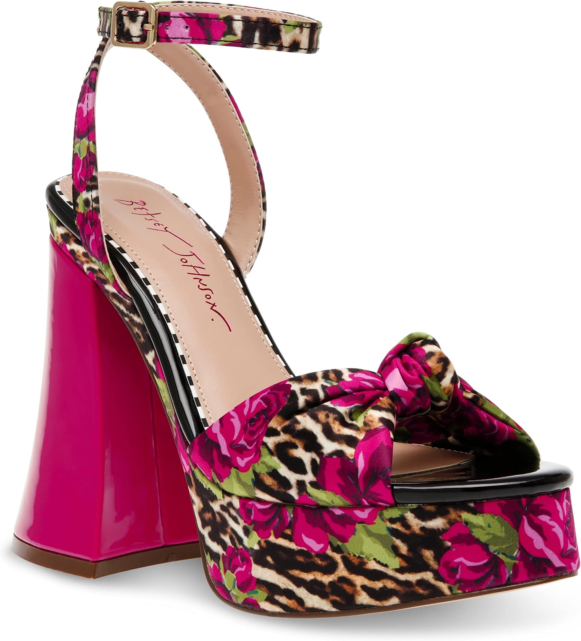 

Босоножки Brylie Blue by Betsey Johnson, цвет Leopard Floral