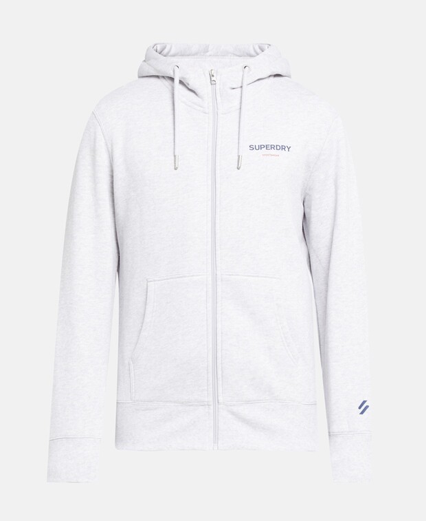 

Толстовка с капюшоном Superdry, светло-серый