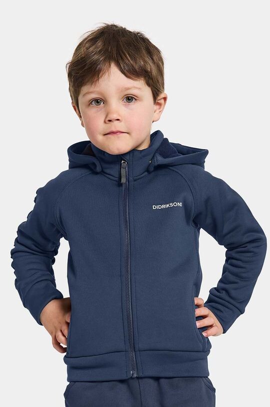 

Детская толстовка Didriksons CORIN KIDS FULLZIP, темно-синий
