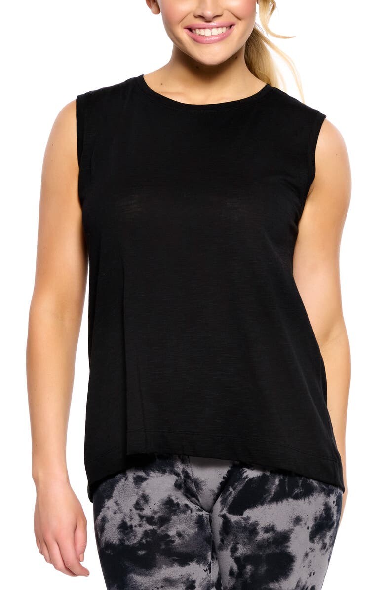 

Slub High-Low Tank FELINA, черный