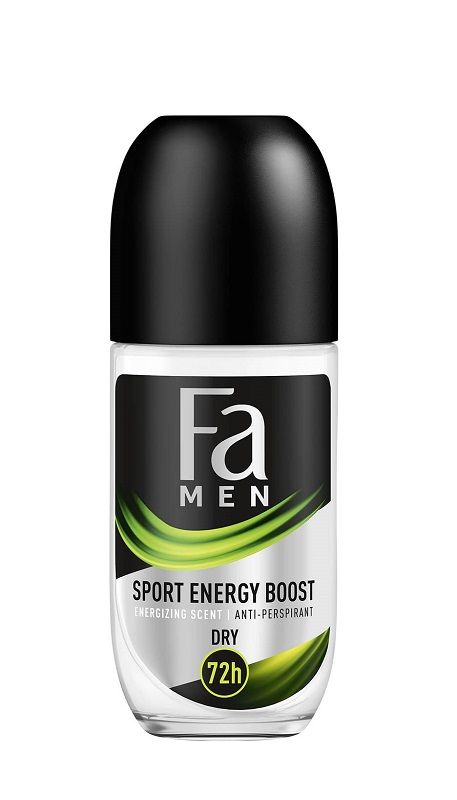 Fa Men Sport Energy Boost антиперспирант для мужчин, 50 ml