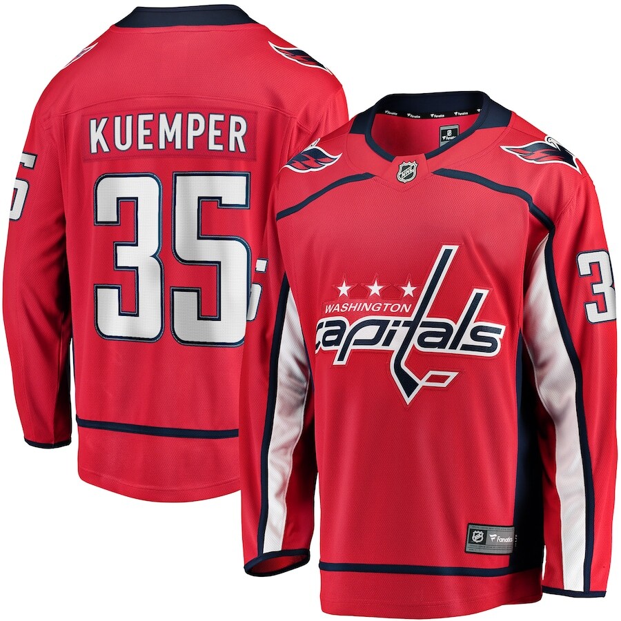 

Джерси Fanatics Branded Washington Capitals, красный