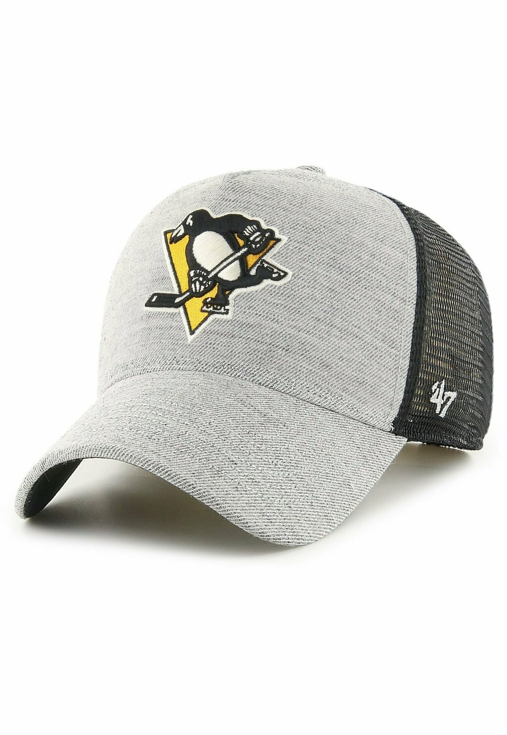 Бейсболка CLOUD PITTSBURGH PENGUINS '47, цвет grey бейсболка 47brand bracken mvp pittsburgh penguins белый h brckn15qmv wh