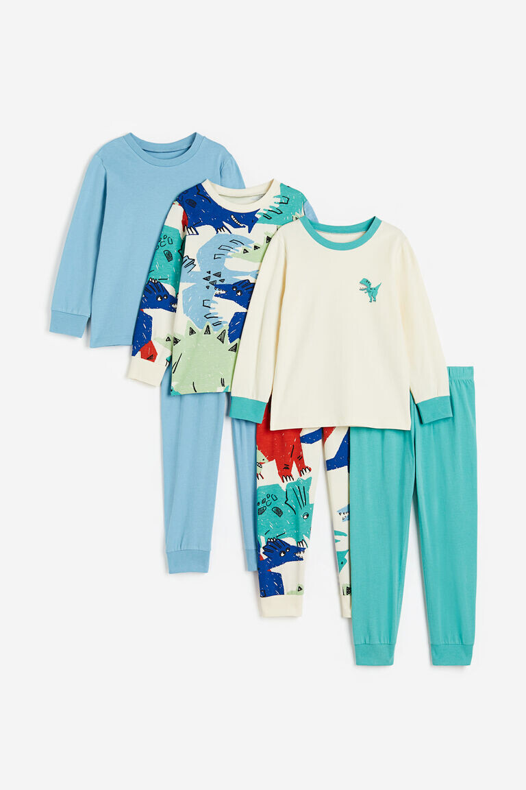 

3 пары пижам H&M, синий