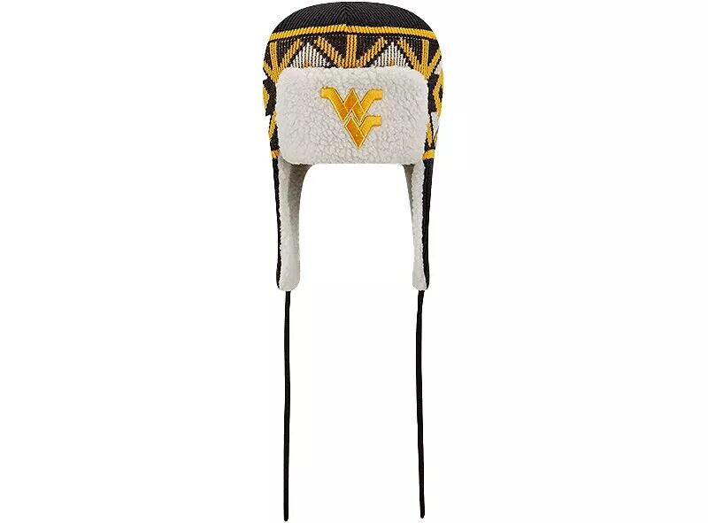 

Синяя мужская кепка-траппер New Era West Virginia Mountaineers
