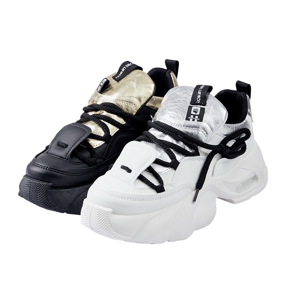 

Кроссовки BEAR UNION Chunky Sneakers Unisex Low-top, серебряный