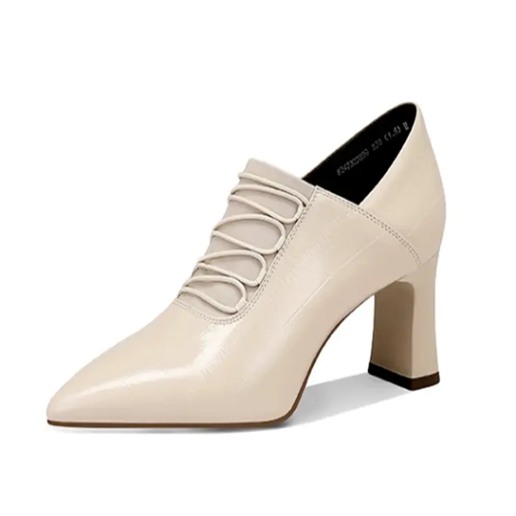 

Туфли женские на высоком каблуке Jessica Sophia, цвет Off-white (one yard smaller)