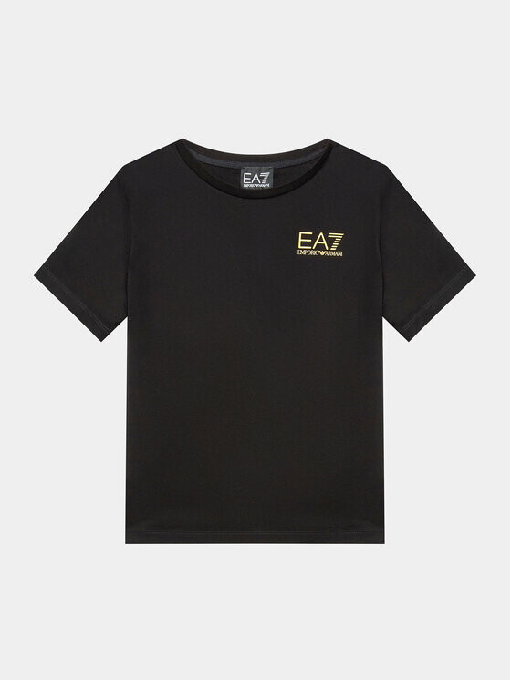 

Футболка стандартного кроя Ea7 Emporio Armani, черный