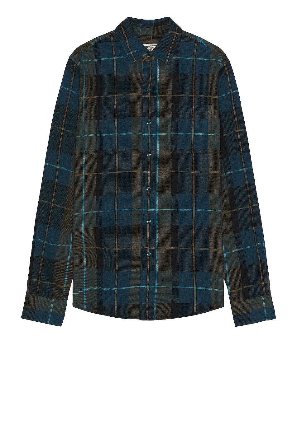 

Рубашка Schott Plaid Cotton Flannel, цвет Blue Green