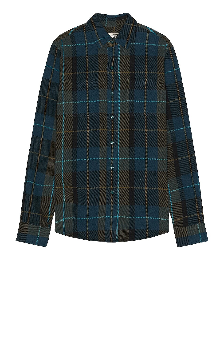 Рубашка Schott Plaid Cotton Flannel, цвет Blue Green рубашка rugged long sleeve cotton on цвет swag green dusty blue plaid