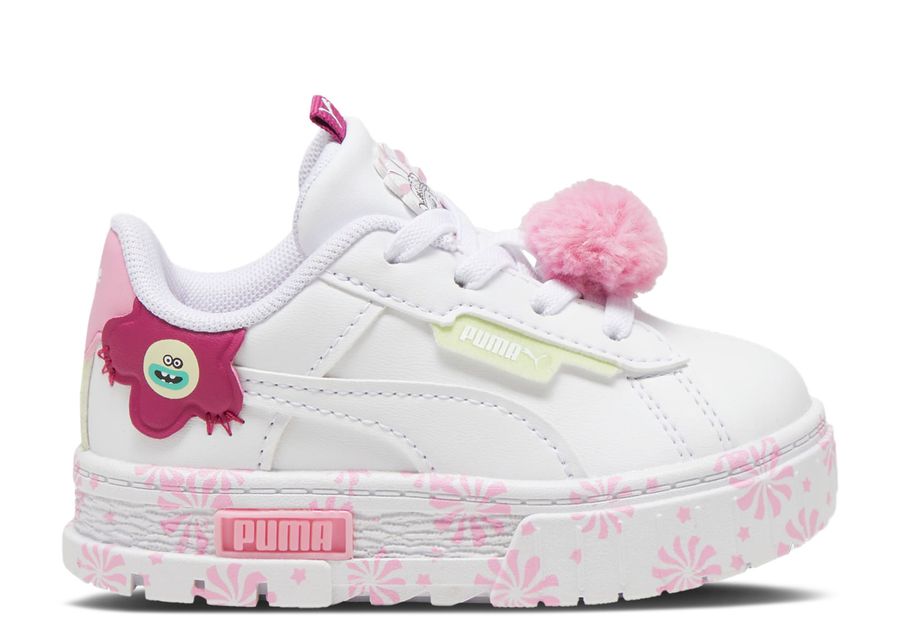 

Кроссовки Puma Trolls X Mayze Crashed Toddler, цвет Queen Poppy