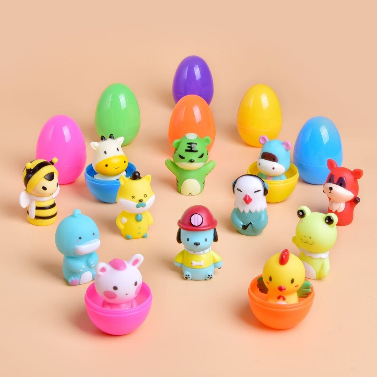 

Пасхальная пальчиковая кукла с яйцами Popfun