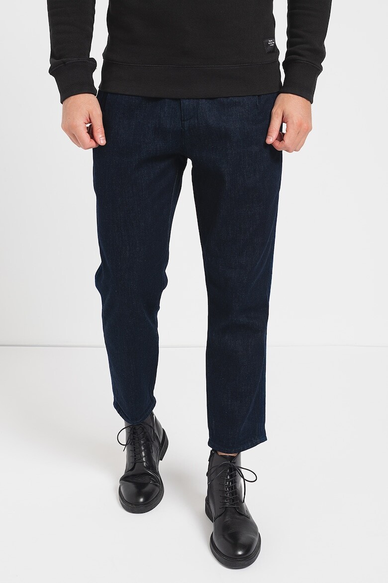 

Джинсы с зауженным кроем и заниженной талией Scotch & Soda, синий