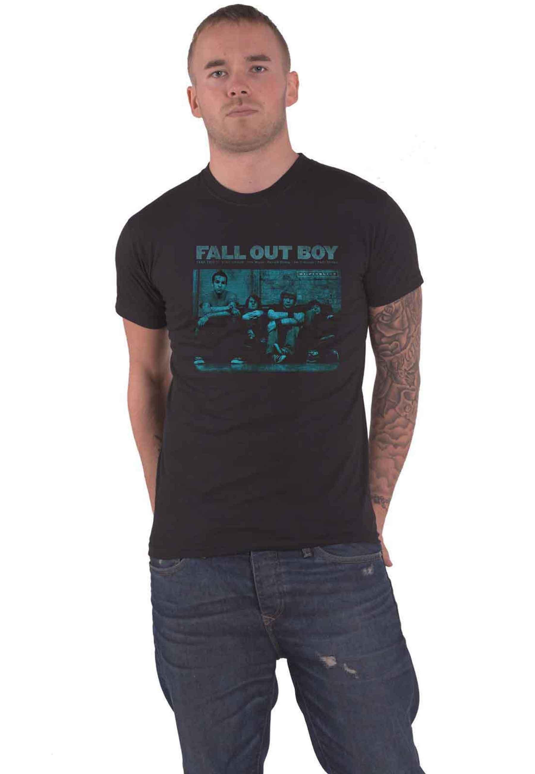 Футболка «Отнеси это в могилу» Fall Out Boy, черный fall out boy виниловая пластинка fall out boy mania