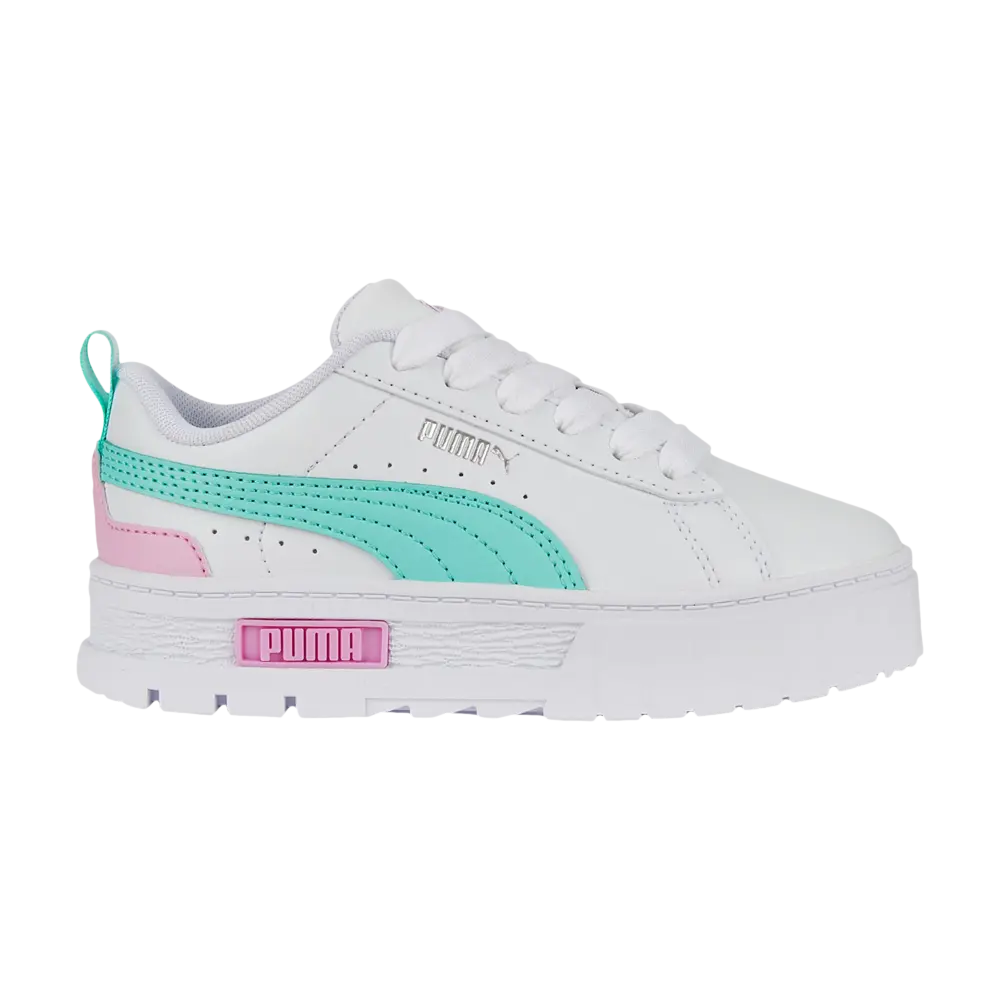 

Кроссовки Mayze Leather Little Kid Puma, белый