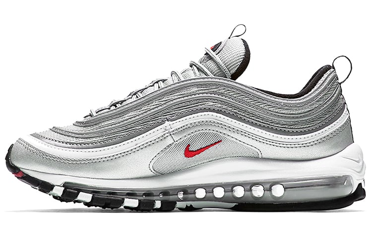 

Унисекс Nike Air Max 97 Кроссовки Серебристый Металлик/Красный/Белый/Черный