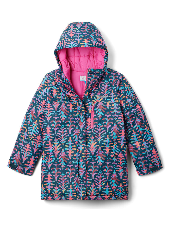 

Лыжная куртка Columbia Alpine Free Fall, цвет blau/pink