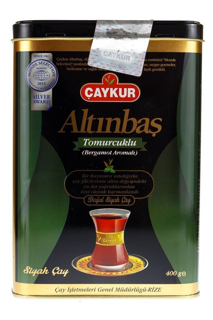

Чай черный турецкий Caykur ALTINBAS Earl Grey 400г