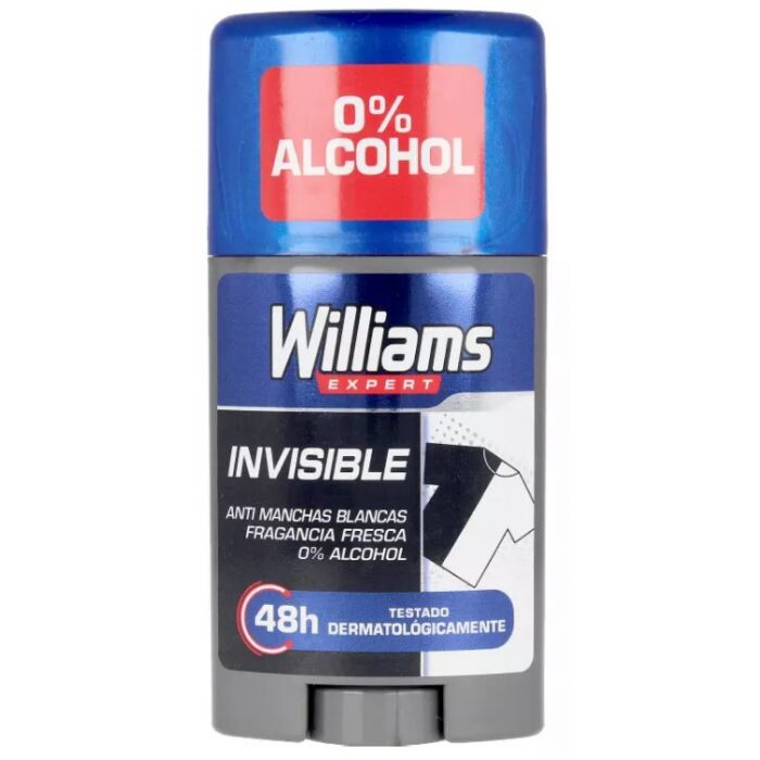 

Дезодорант Desodorante Stick Invisible Williams, 75 ml