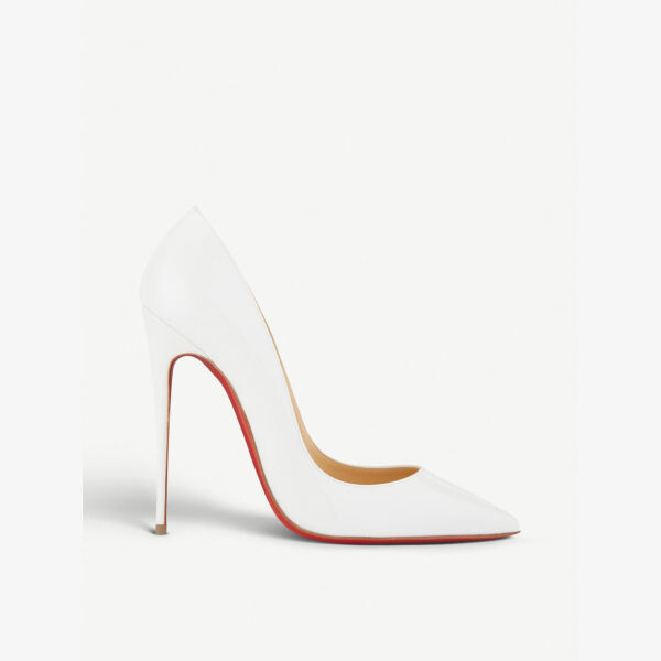 

Итак, Кейт 120 лакированных судов Christian Louboutin, цвет bianco