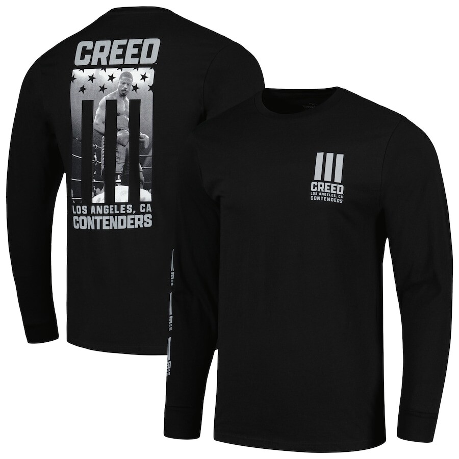 

Футболка с длинным рукавом Contenders Clothing Creed Iii, черный