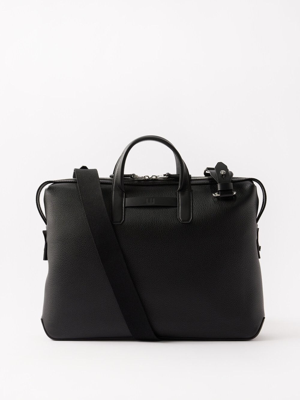 

Портфель 1893 года из зерненой кожи harness Dunhill, черный