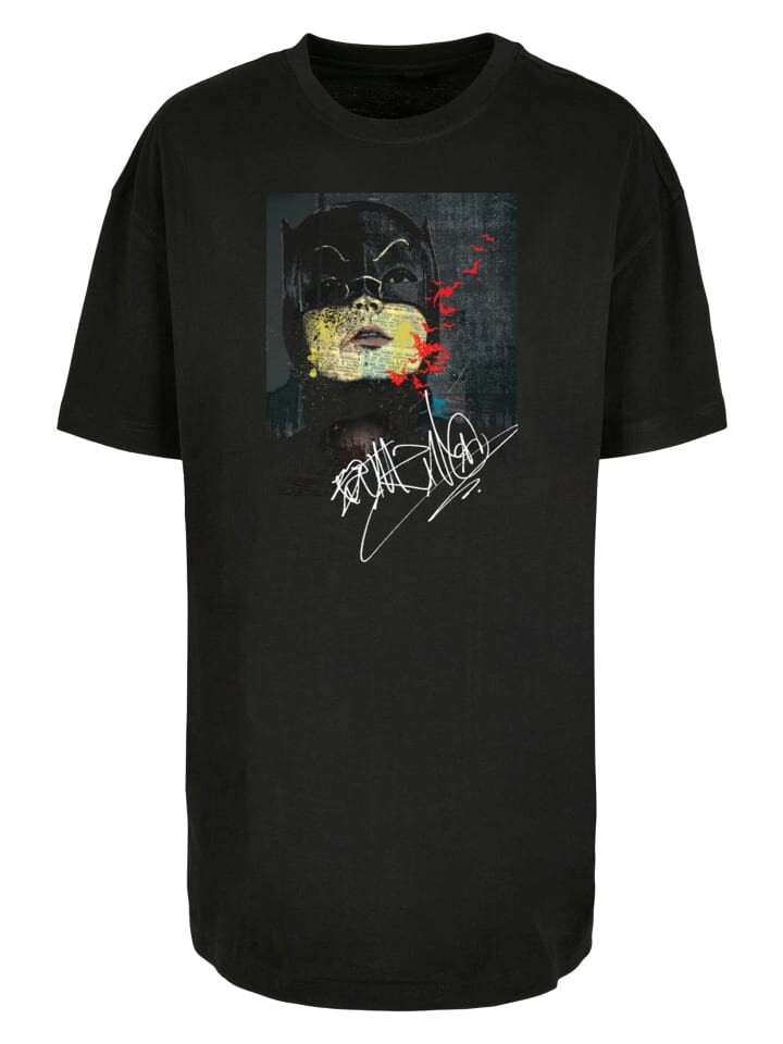 

Футболка F4NT4STIC Oversized Boyfriend Tee DC Comics Batman TV Signature Painting, черный