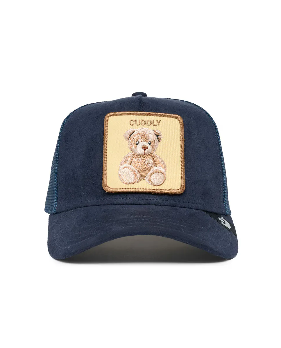 

Бейсбольная кепка с нашивкой Bear спереди Goorin Bros, темно-синий