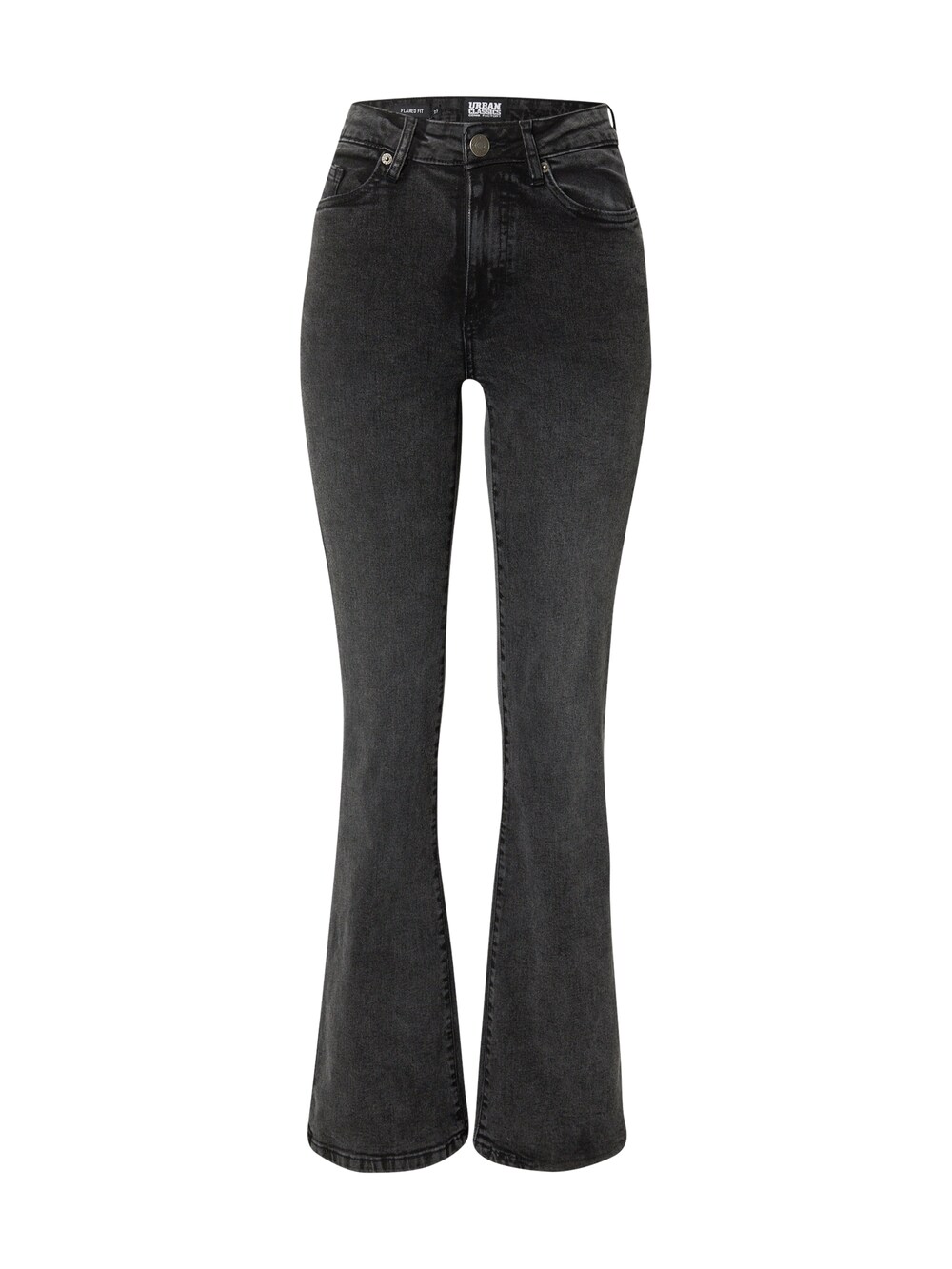 цена Расклешенные джинсы Urban Classics, черный