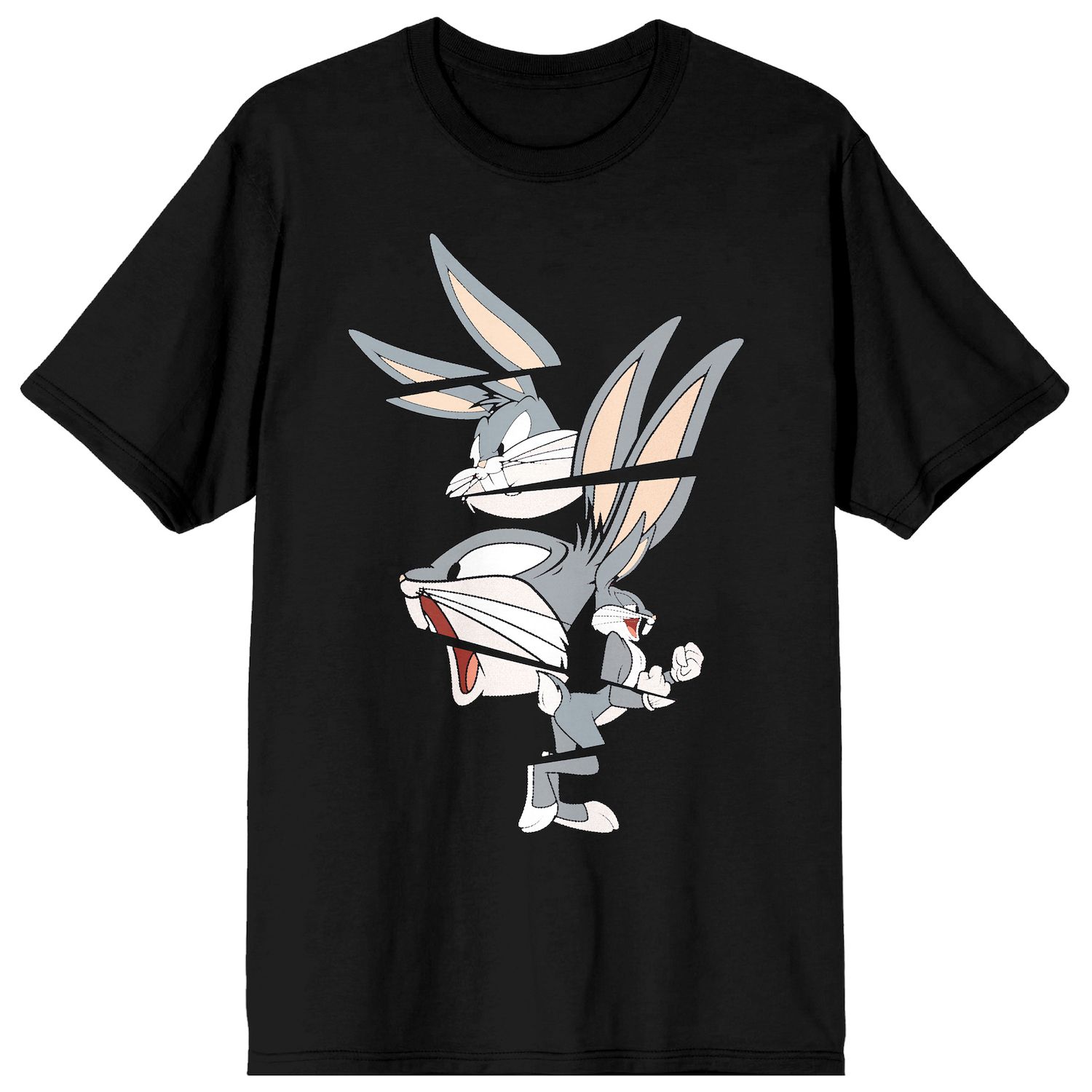 Мужская футболка с разрезом Looney Tunes Bugs Licensed Character