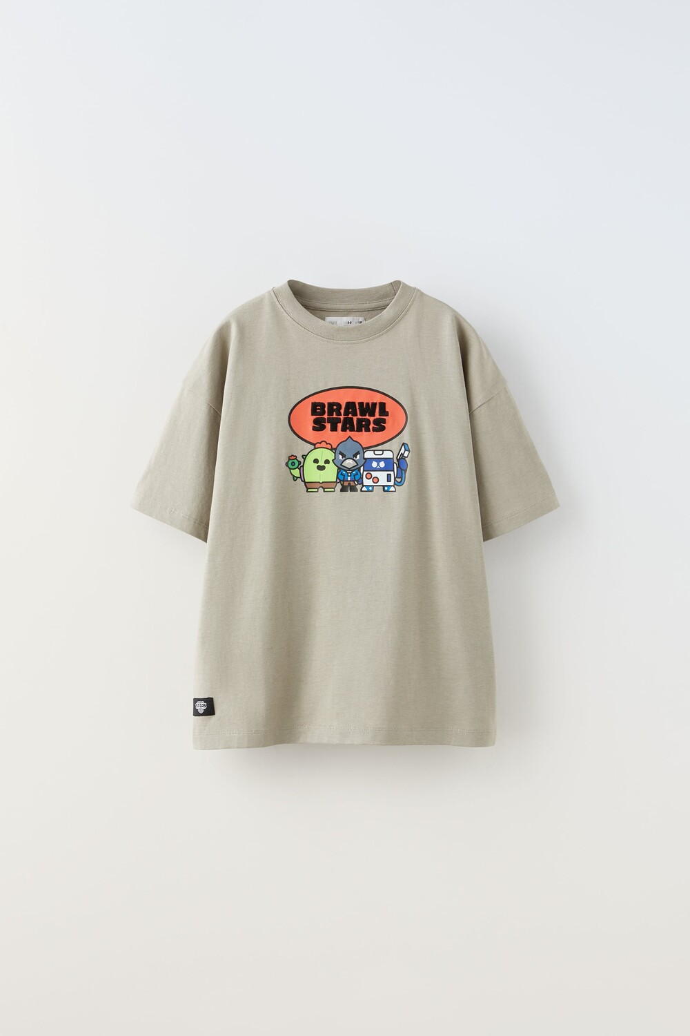

Brawl stars футболка supercell Zara, серый