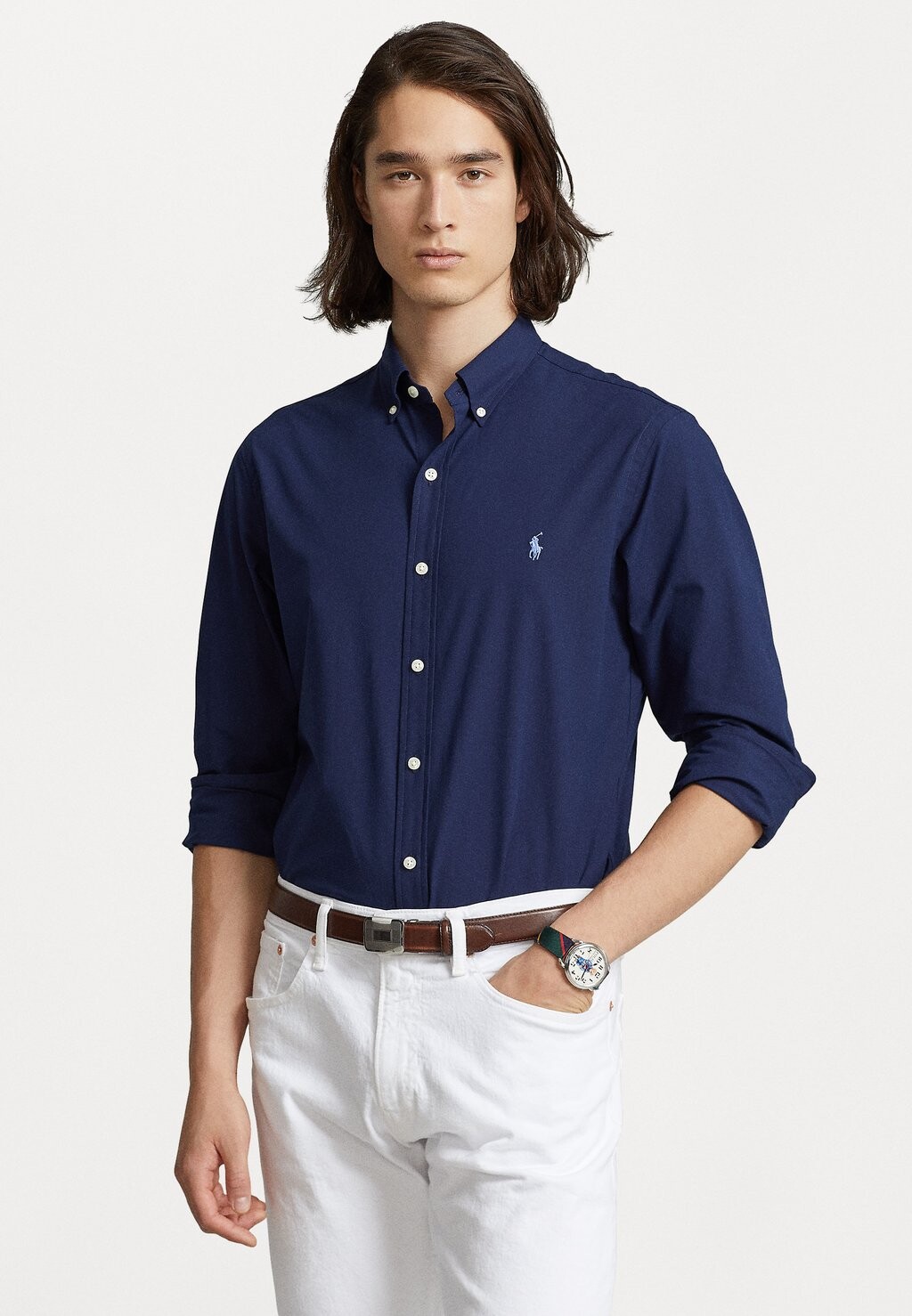 

Рубашка Polo Ralph Lauren, темно-синий Ньюпорт