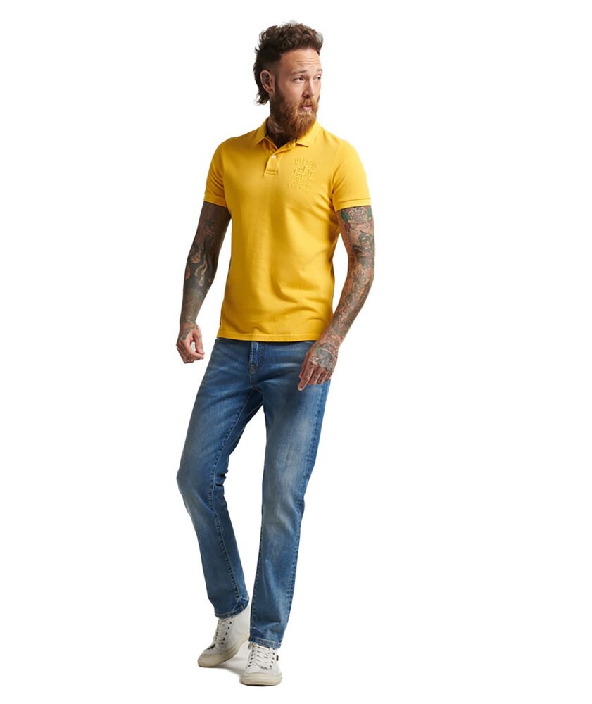 

Поло Superdry Vintage Superstate, желтый