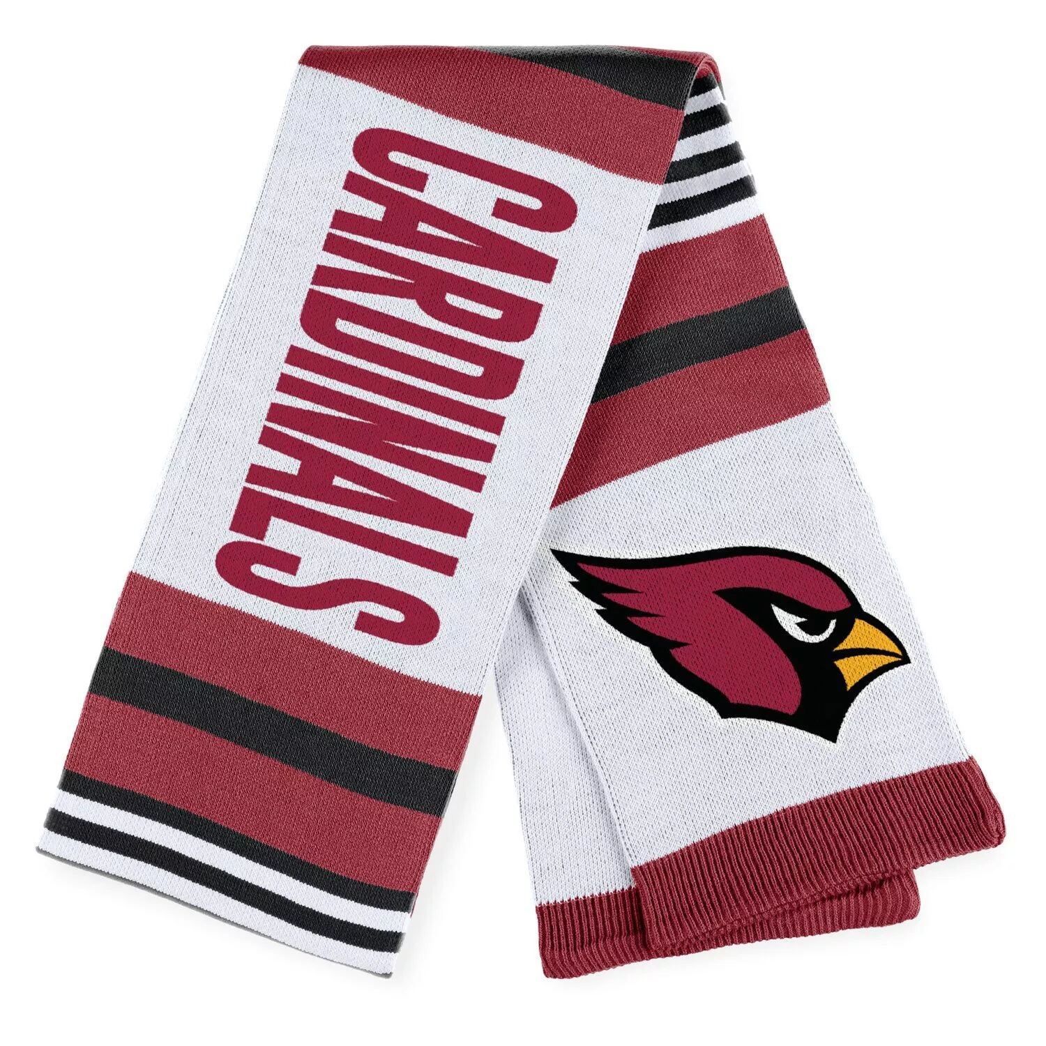 

Женская одежда от Erin Andrews Жаккардовый полосатый шарф Arizona Cardinals
