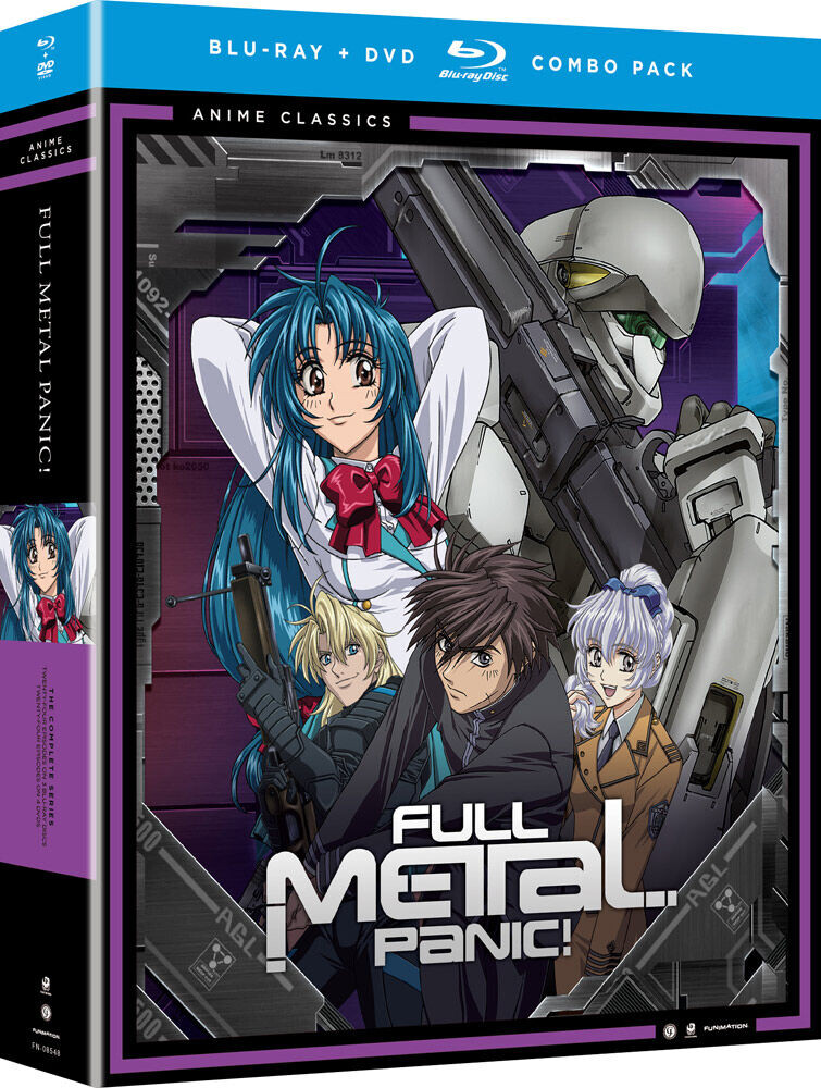 

Blu-Ray диск Full Metal Panic! - The Complete Series - Classic - Blu-ray + DVD
