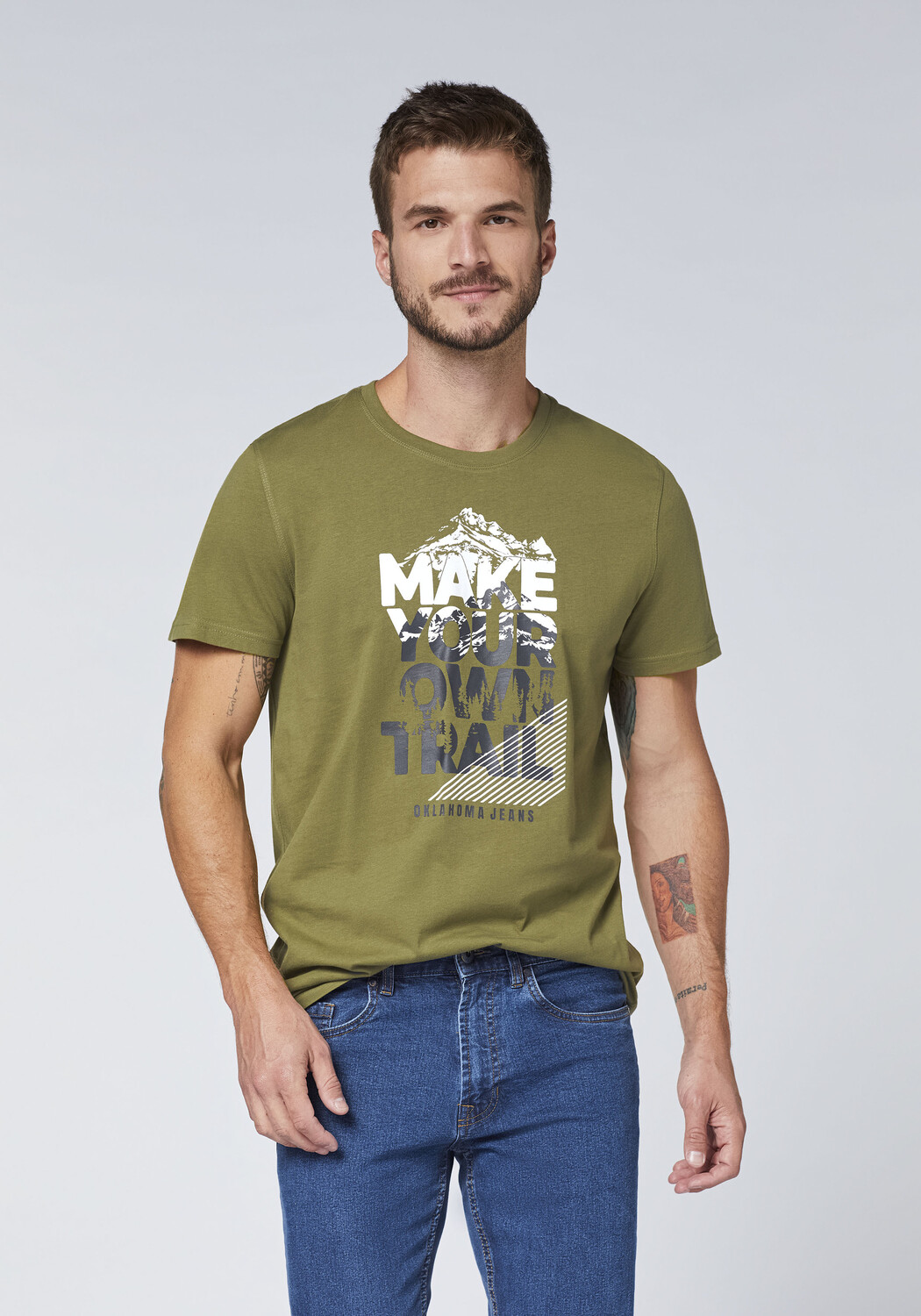 

Футболка Oklahoma Jeans, зеленый