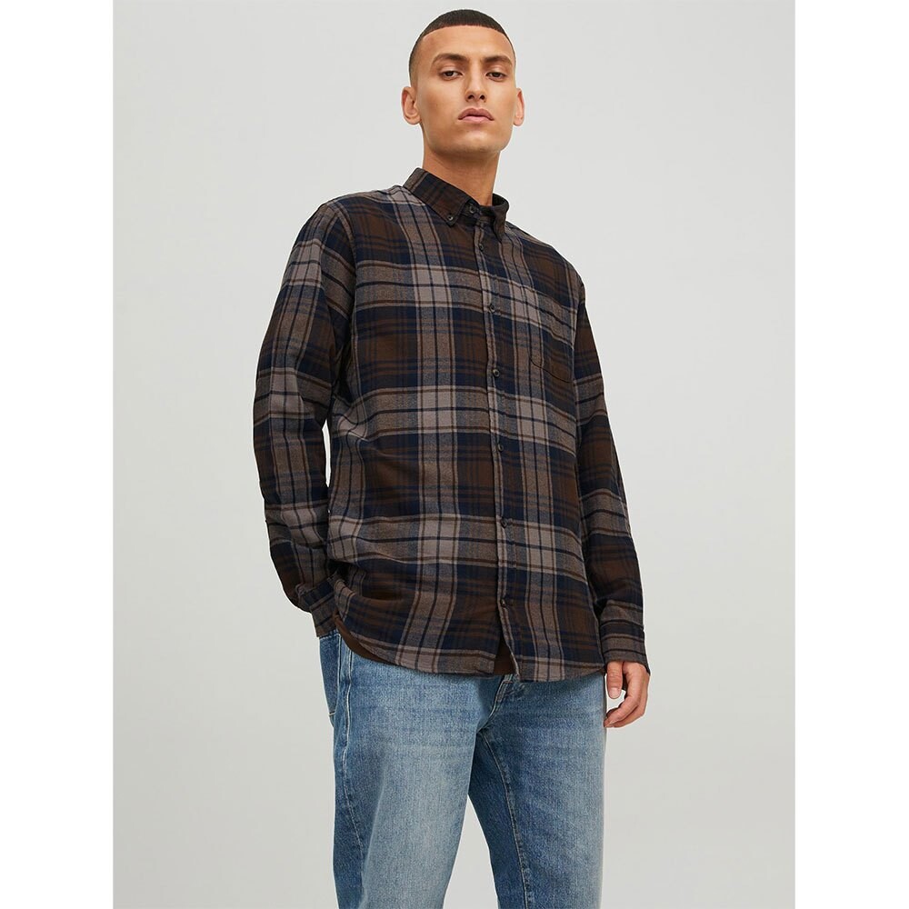 

Рубашка Jack & Jones Willy Check, коричневый
