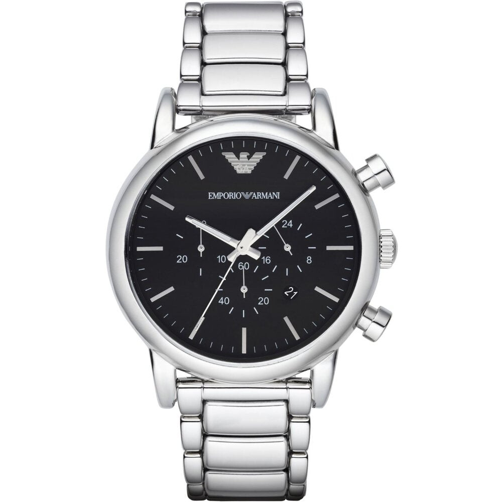 

Часы-Хронограф ar1894 Emporio Armani, серебряный