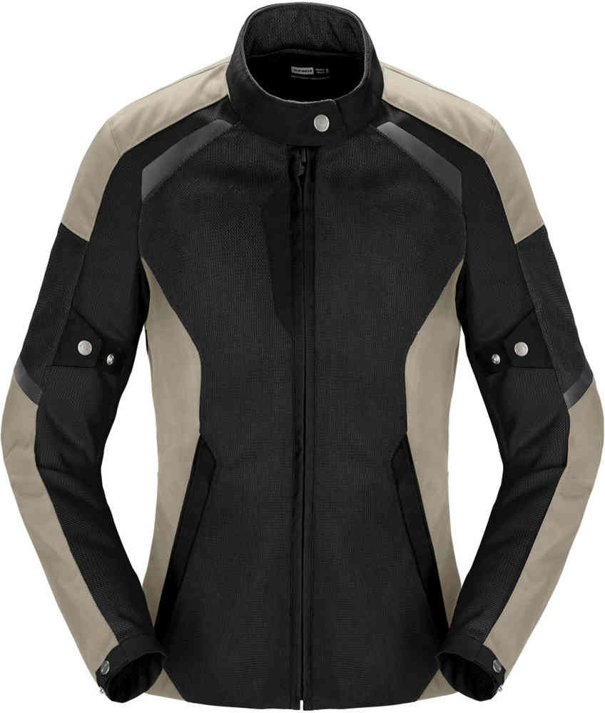 Женская мотоциклетная куртка Tek Net Spidi, черный/оливковый мотоциклетная куртка для взрослых протектор для груди и спины бронированная защита для гоночного тела защитная куртка для мотокросса