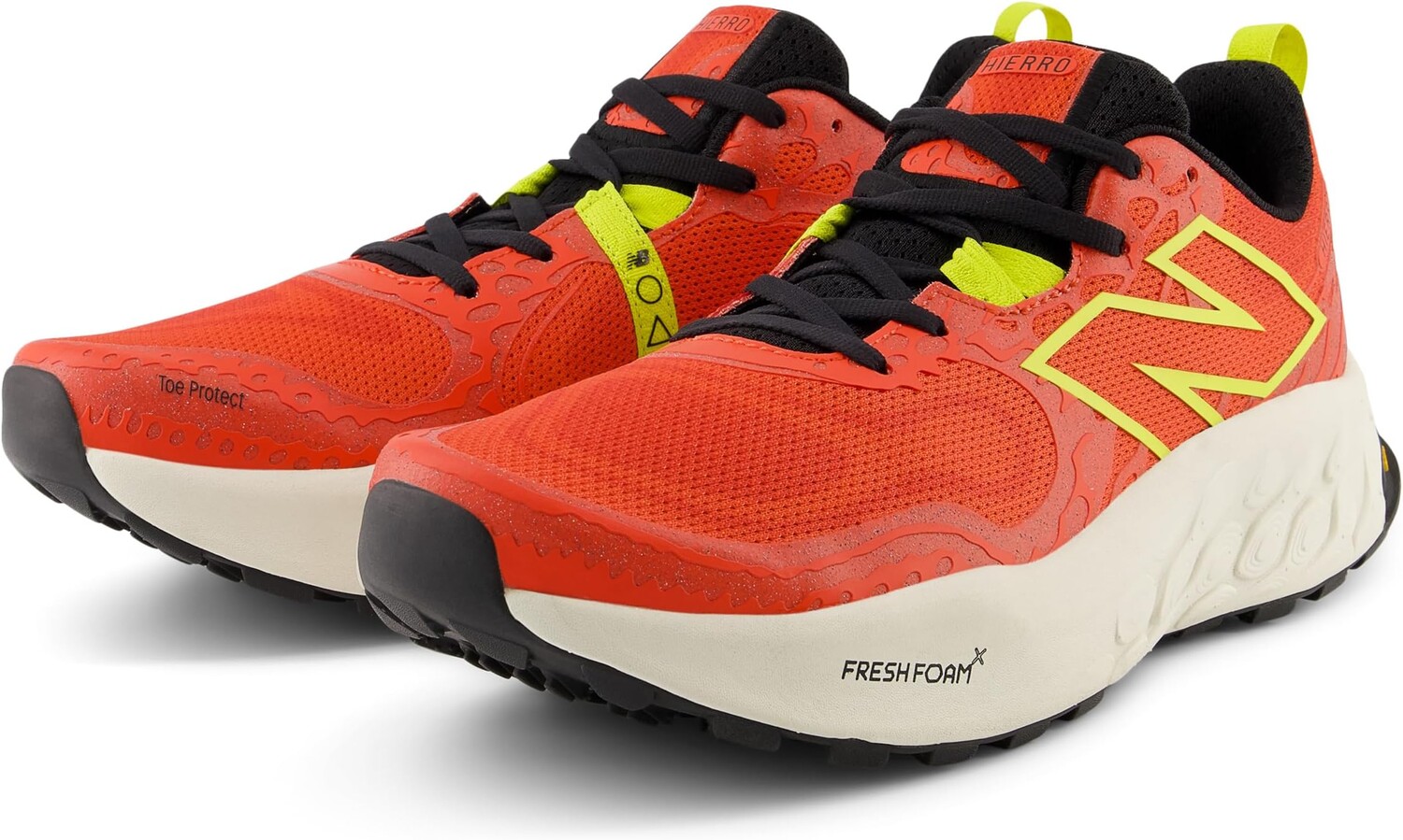 

Кроссовки New Balance Fresh Foam X Hierro v8, цвет Neo Flame/Tea Tree