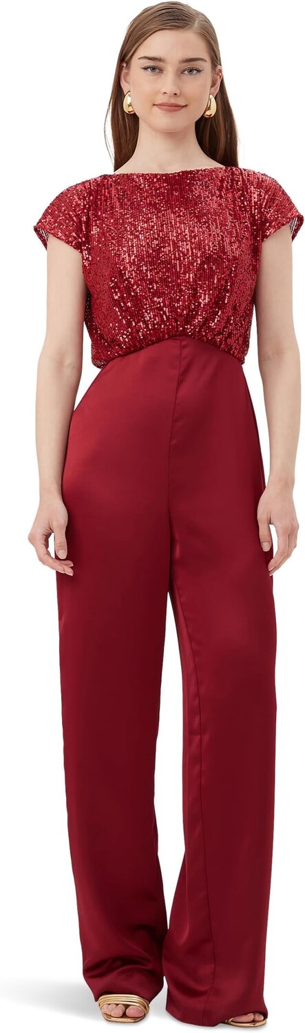 

Shimai 2 Jumpsuit Trina Turk, цвет Ruqa Red