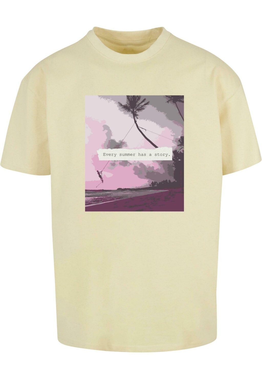 

Футболка с принтом EVERY SUMMER HAS A STORY HEAVY Merchcode, цвет softyellow