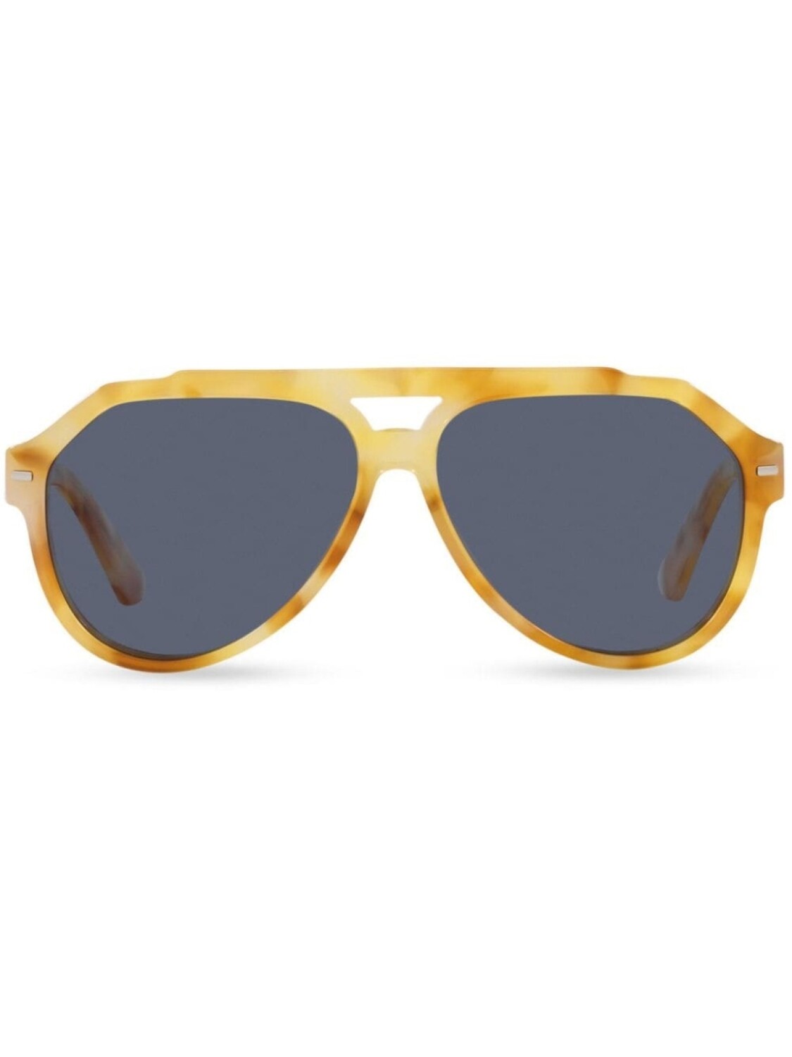 

Dolce & Gabbana Eyewear солнцезащитные очки-пилоты Lusso Sartoriale, желтый