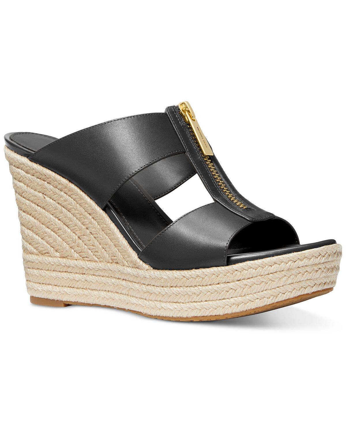 

Женские босоножки на танкетке Bradley Espadrille на платформе Michael Kors, черный
