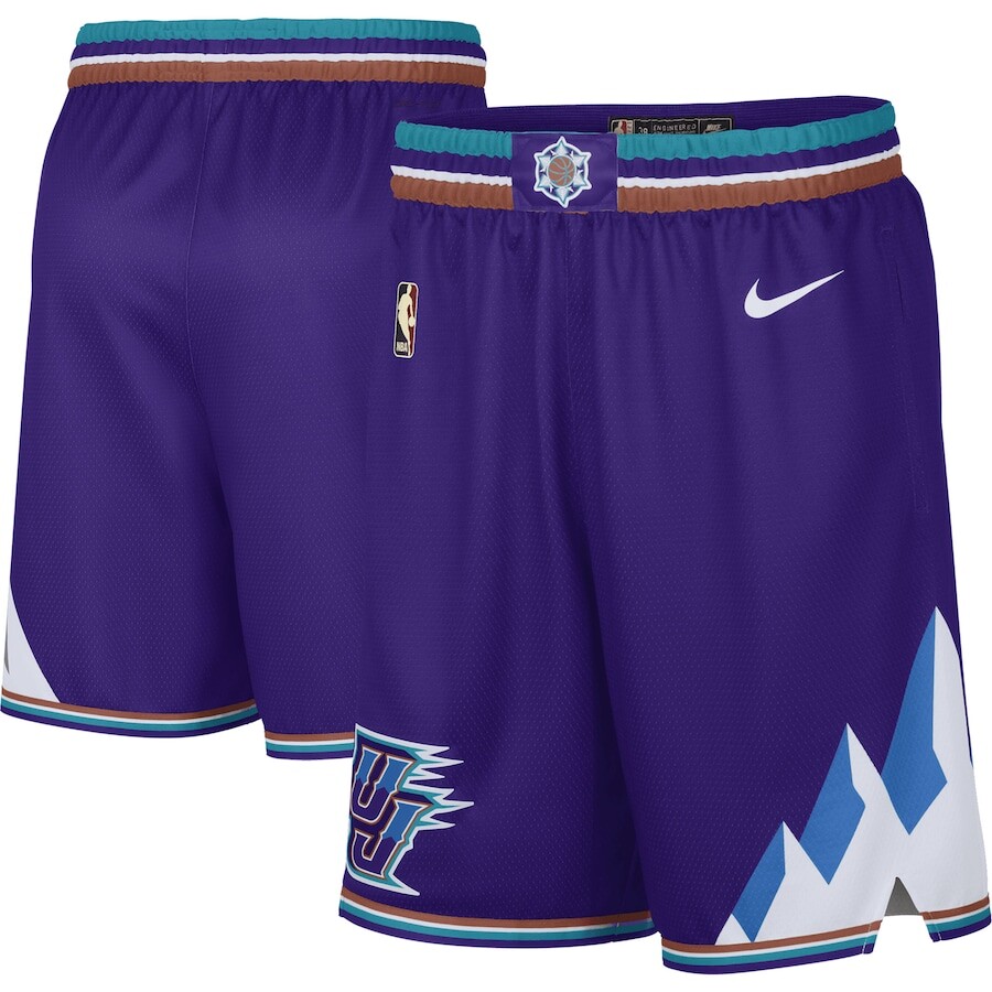 

Шорты Nike Utah Jazz, фиолетовый