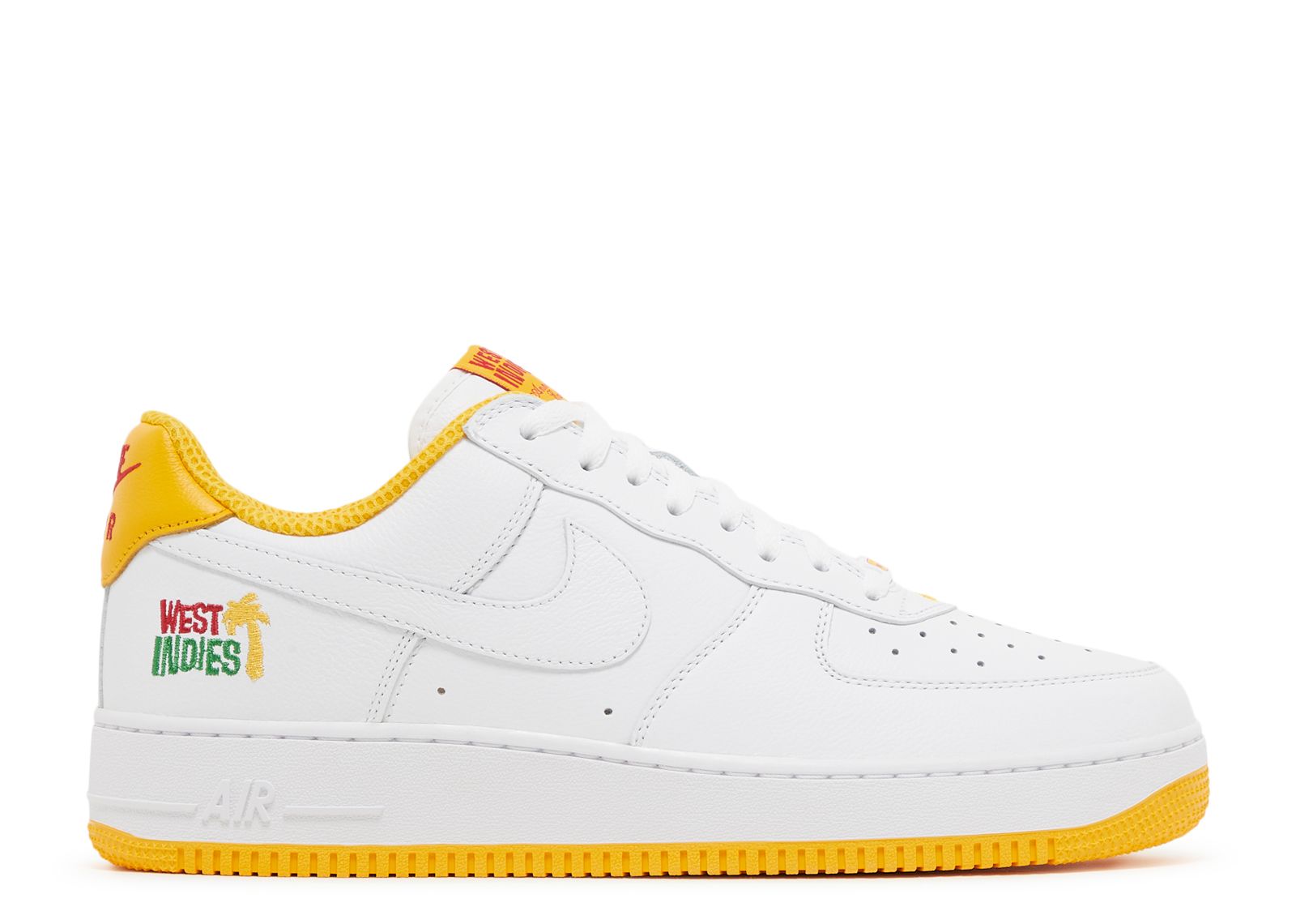 Кроссовки Nike Air Force 1 Low 'West Indies - University Gold', белый west carly anne reset day